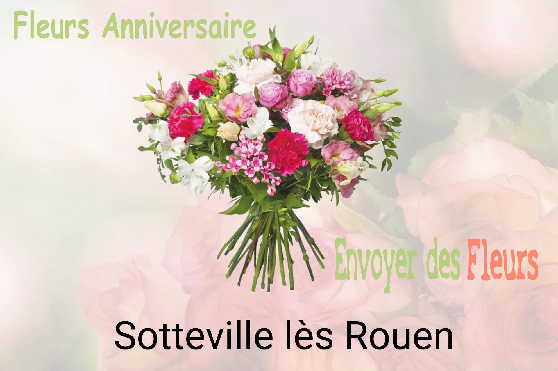Bouquet de fleurs d’anniversaire livré à Sotteville-lès-Rouen